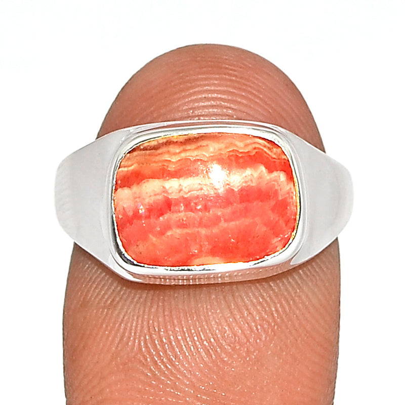 Solid - Rhodochrosite Ring - RDOR2343