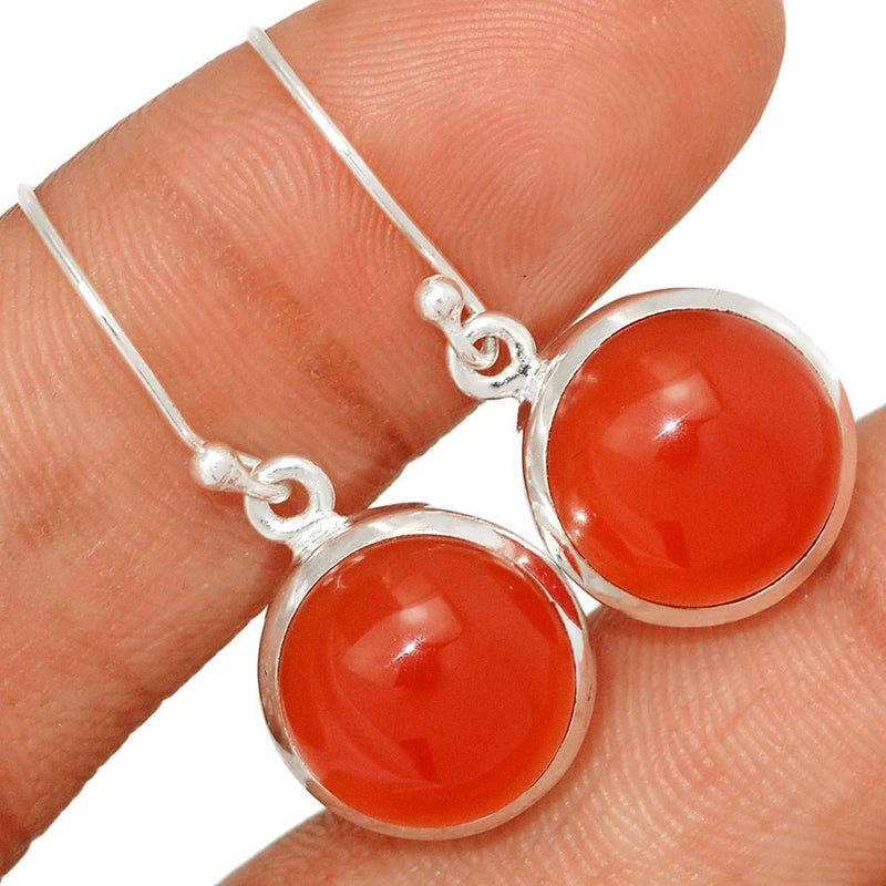1.3" Red Onyx Earrings - RDXE32