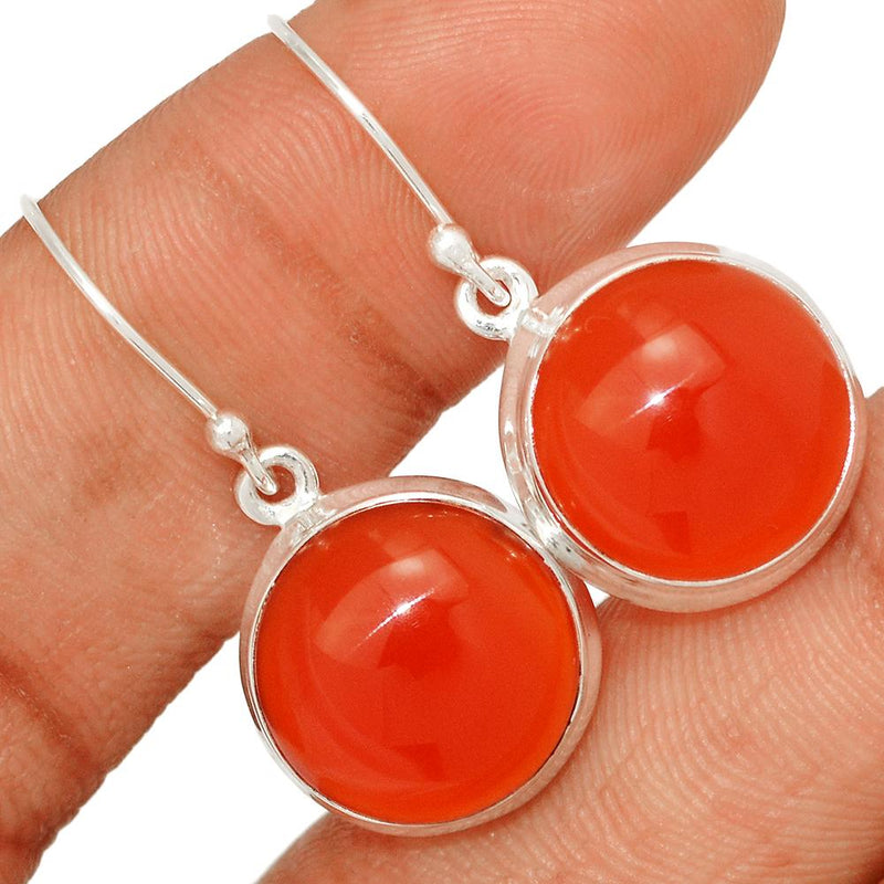 1.3" Red Onyx Earrings - RDXE41
