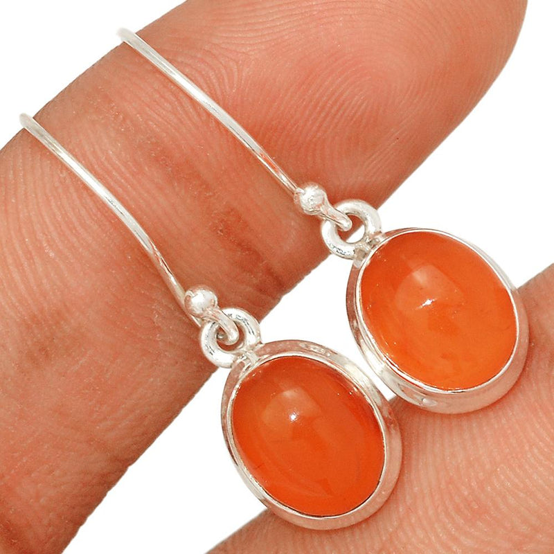 1.2" Red Onyx Earrings - RDXE61