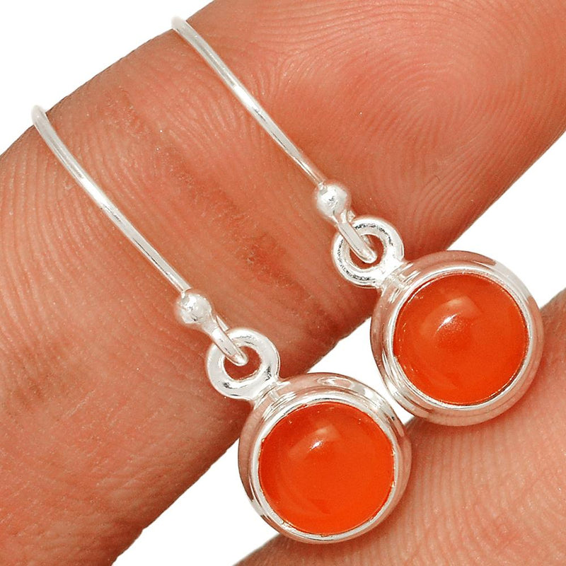 1.6" Red Onyx Earrings - RDXE69