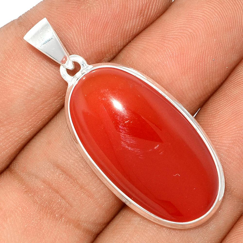 1.7" Red Onyx Pendants - RDXP20