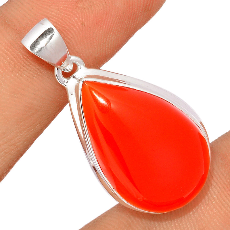 1.5" Red Onyx Pendants - RDXP45