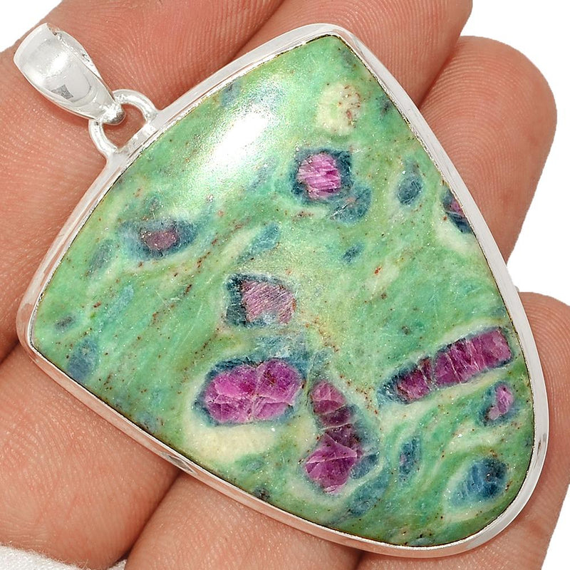 2.5" Ruby In Fuchsite Pendants - RIFP1615