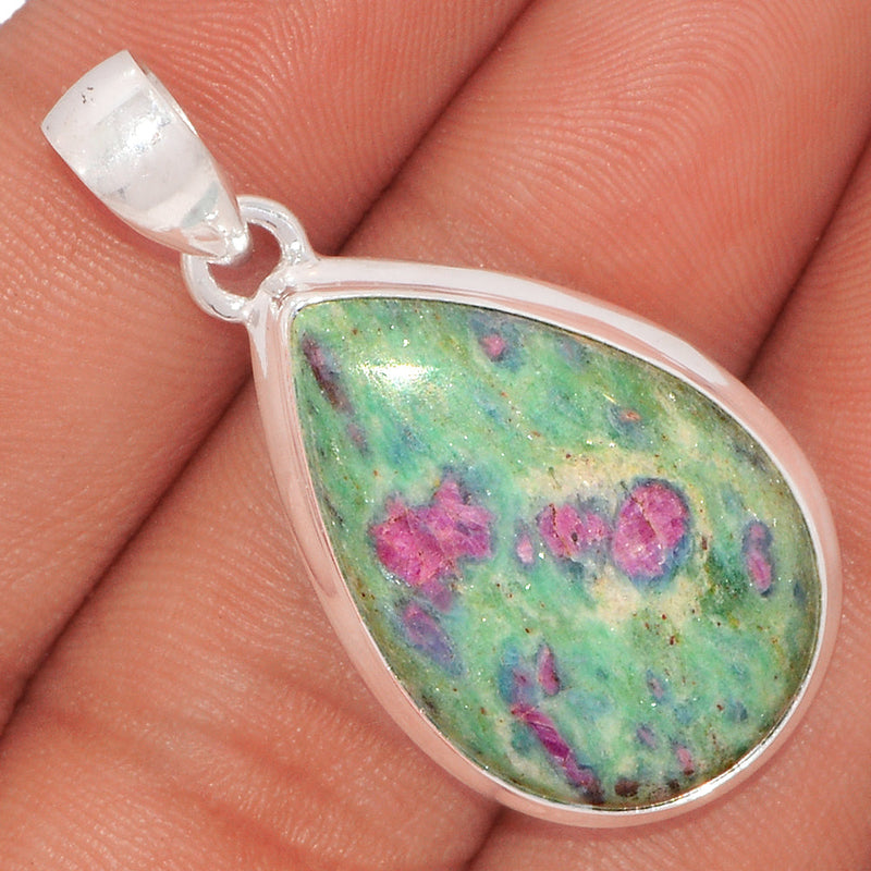 1.6" Ruby In Fuchsite Pendants - RIFP1662