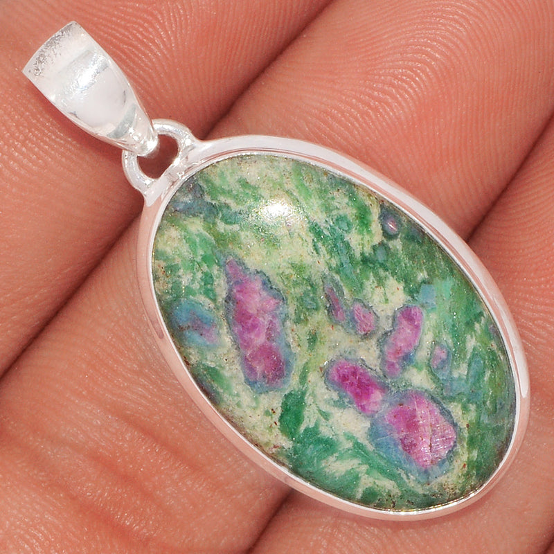 1.6" Ruby In Fuchsite Pendants - RIFP1668