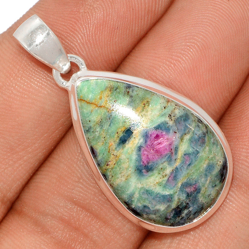 1.6" Ruby In Fuchsite Pendants - RIFP1679