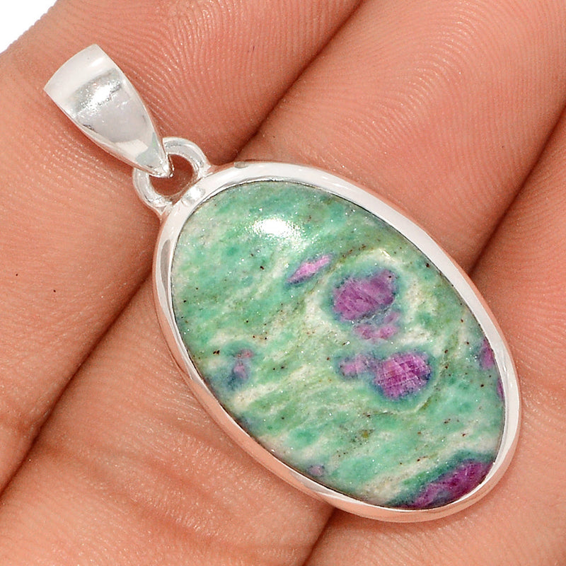 1.6" Ruby In Fuchsite Pendants - RIFP1691