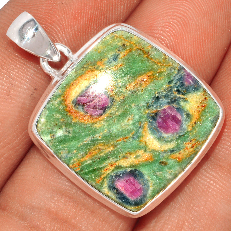 1.3" Ruby In Fuchsite Pendants - RIFP1719