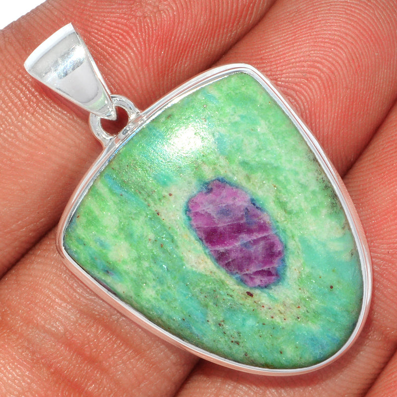 1.6" Ruby In Fuchsite Pendants - RIFP1751