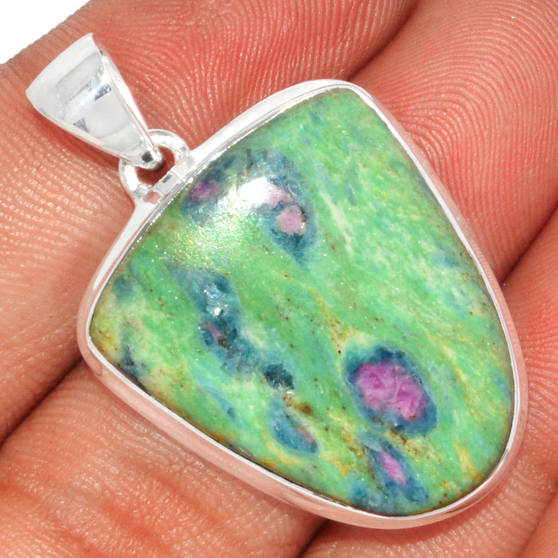 1.5" Ruby In Fuchsite Pendants - RIFP1773