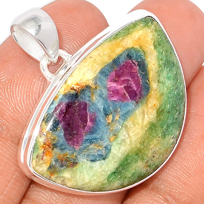 1.3" Ruby In Fuchsite Pendants - RIFP1802