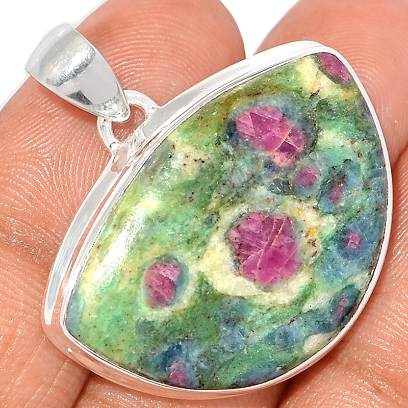 1.3" Ruby In Fuchsite Pendants - RIFP1814