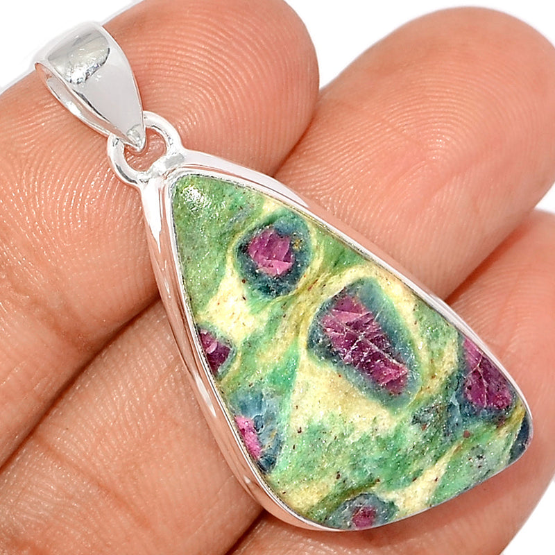 1.6" Ruby In Fuchsite Pendants - RIFP1864