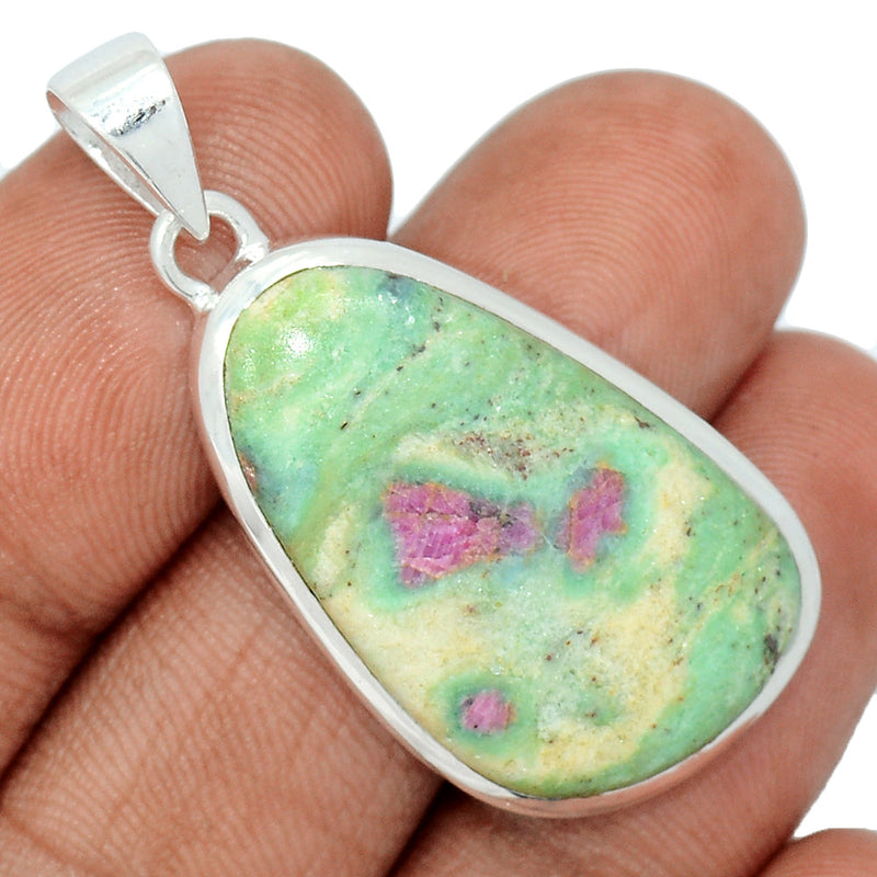 1.6" Ruby In Fuchsite Pendants - RIFP1926