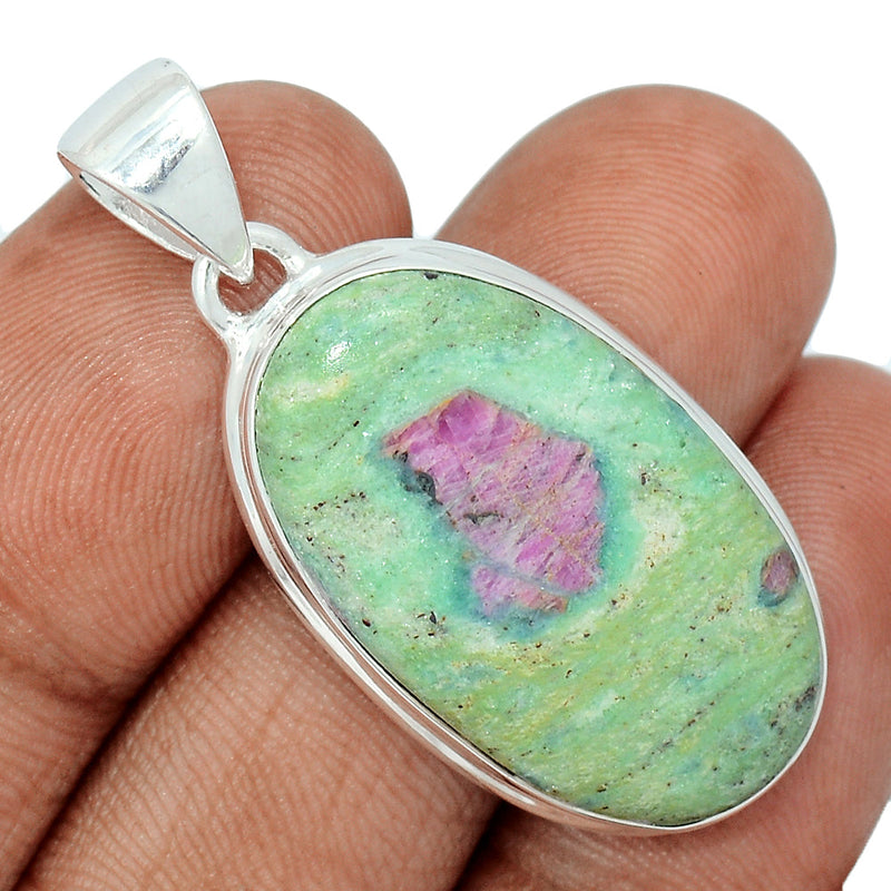 1.6" Ruby In Fuchsite Pendants - RIFP1932
