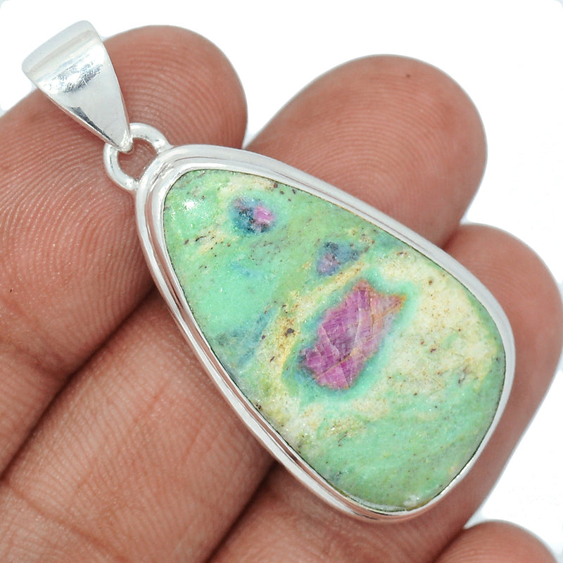 1.7" Ruby In Fuchsite Pendants - RIFP1954
