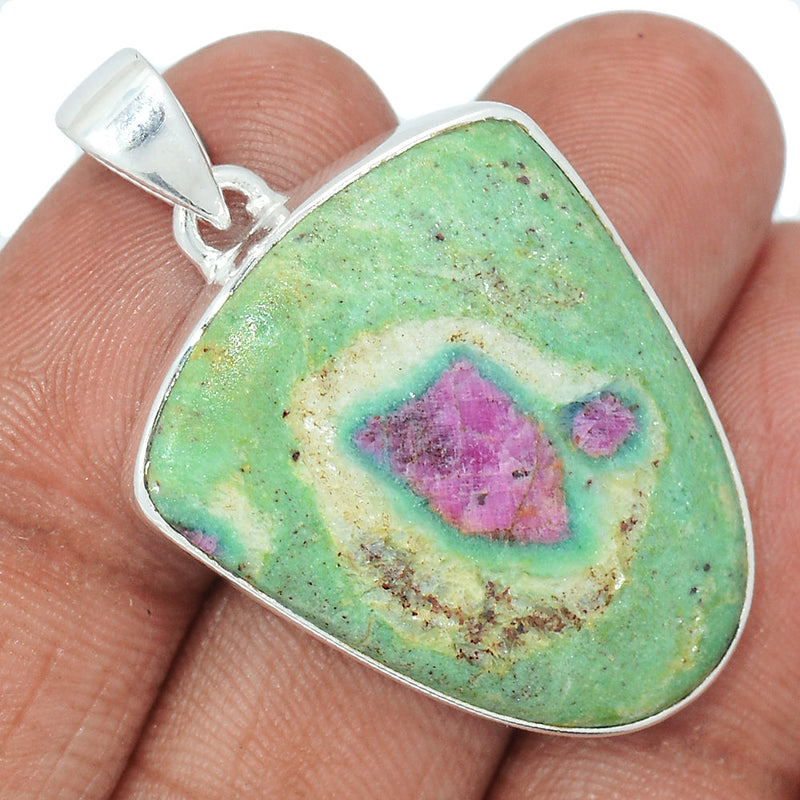 1.6" Ruby In Fuchsite Pendants - RIFP1955