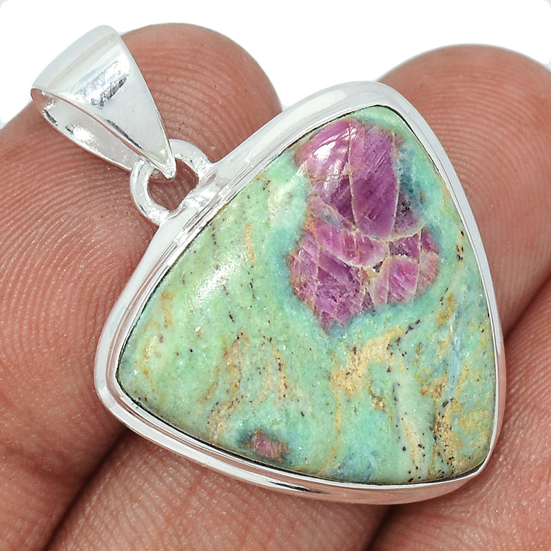 1.3" Ruby In Fuchsite Pendants - RIFP2002
