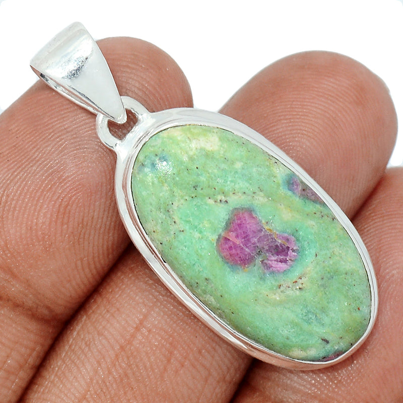 1.6" Ruby In Fuchsite Pendants - RIFP2027
