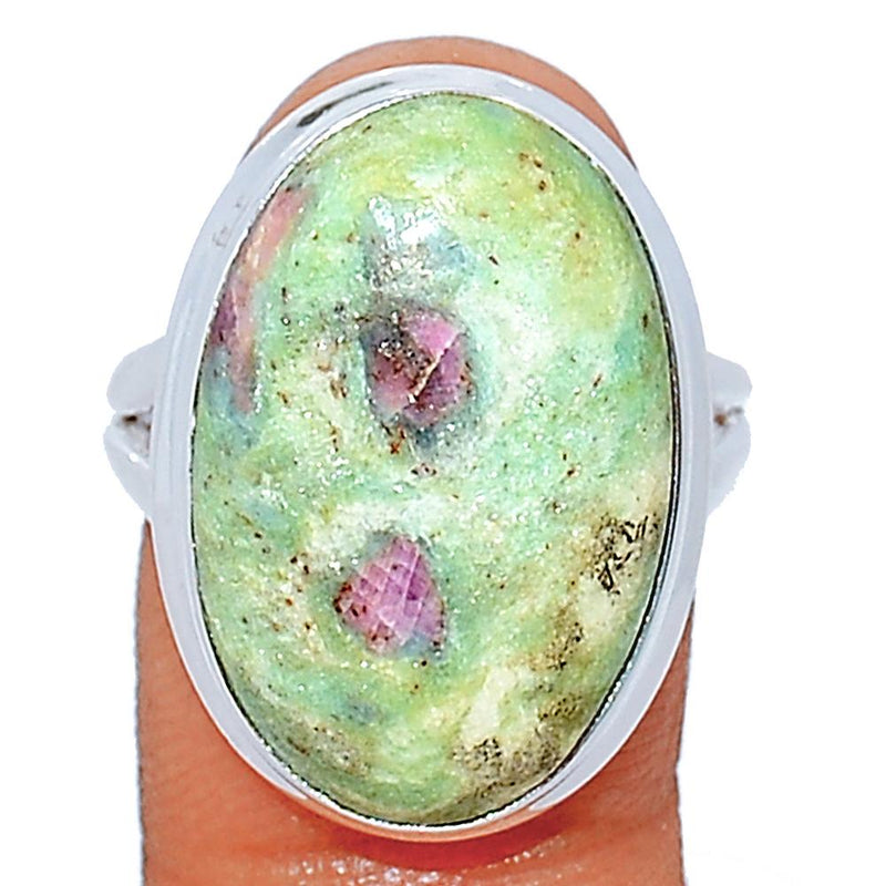 Ruby In Fuchsite Rings - RIFR1370