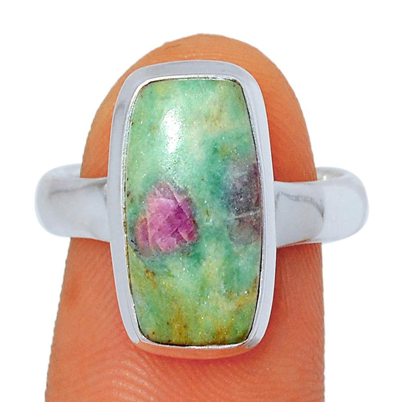 Ruby In Fuchsite Ring - RIFR1418