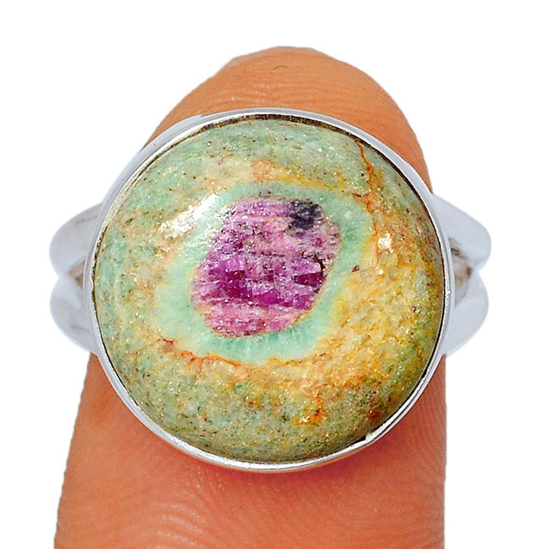 Ruby In Fuchsite Ring - RIFR1419