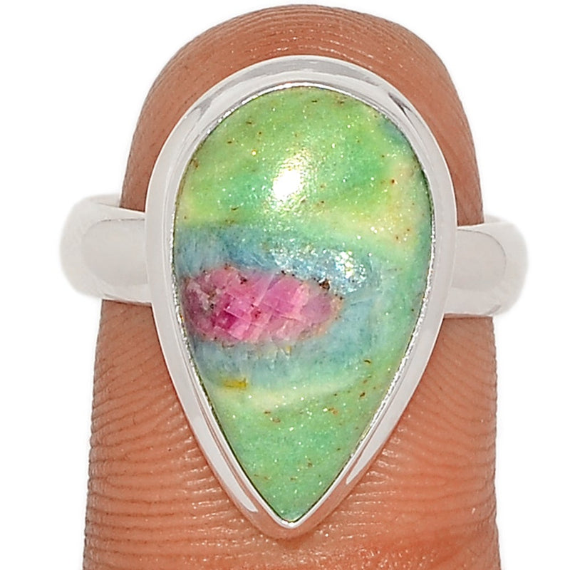 Ruby In Fuchsite Ring - RIFR1443