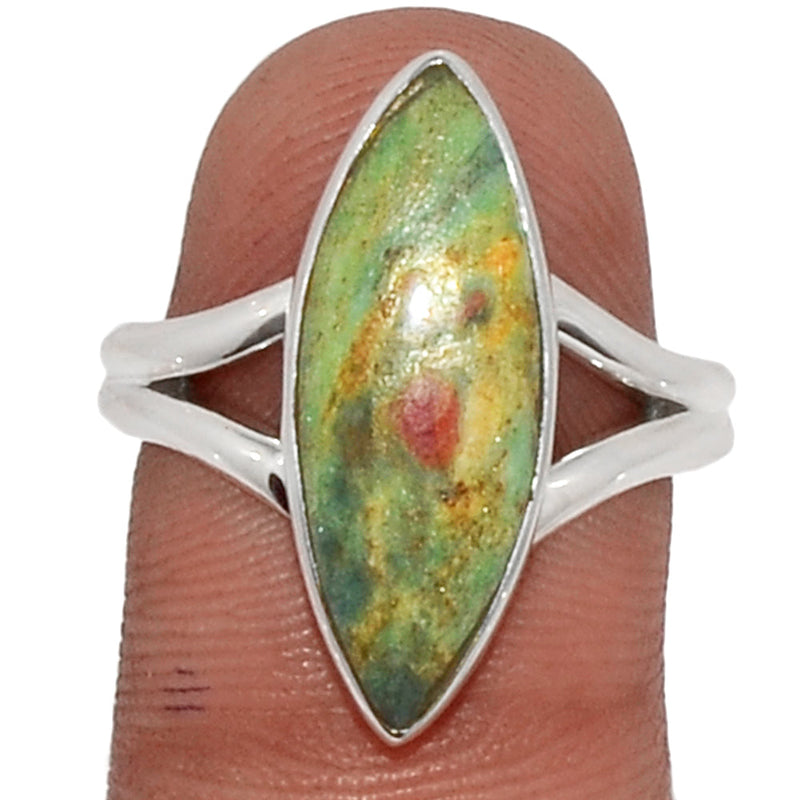 Ruby In Fuchsite Ring - RIFR1549