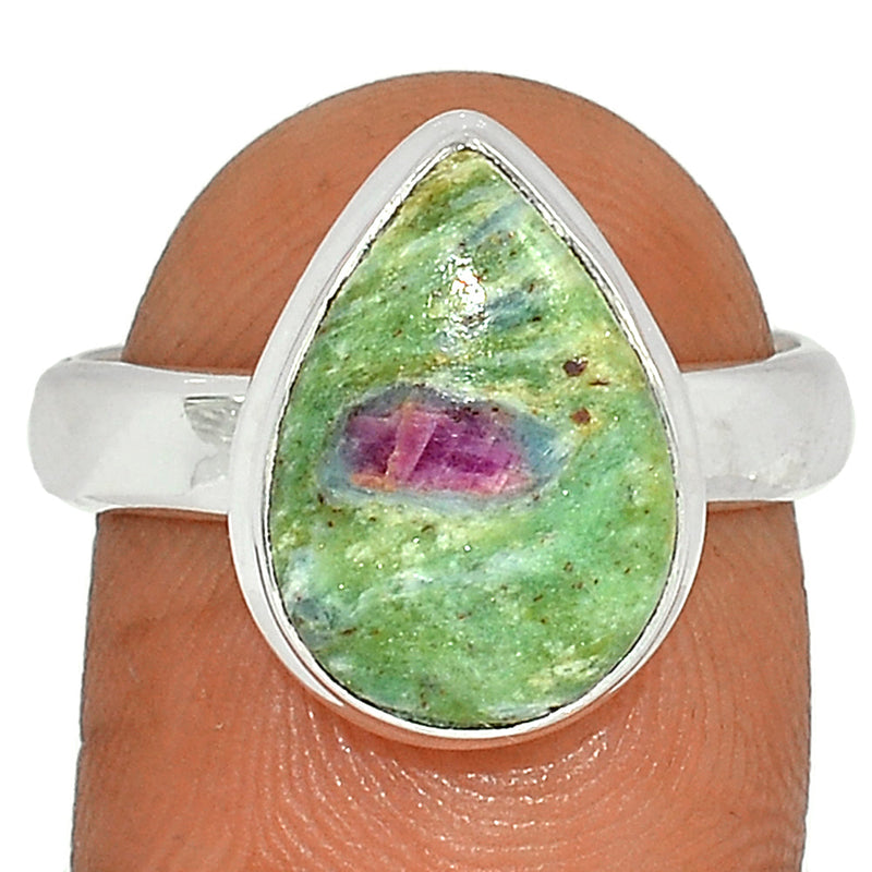 Ruby In Fuchsite Ring - RIFR1760