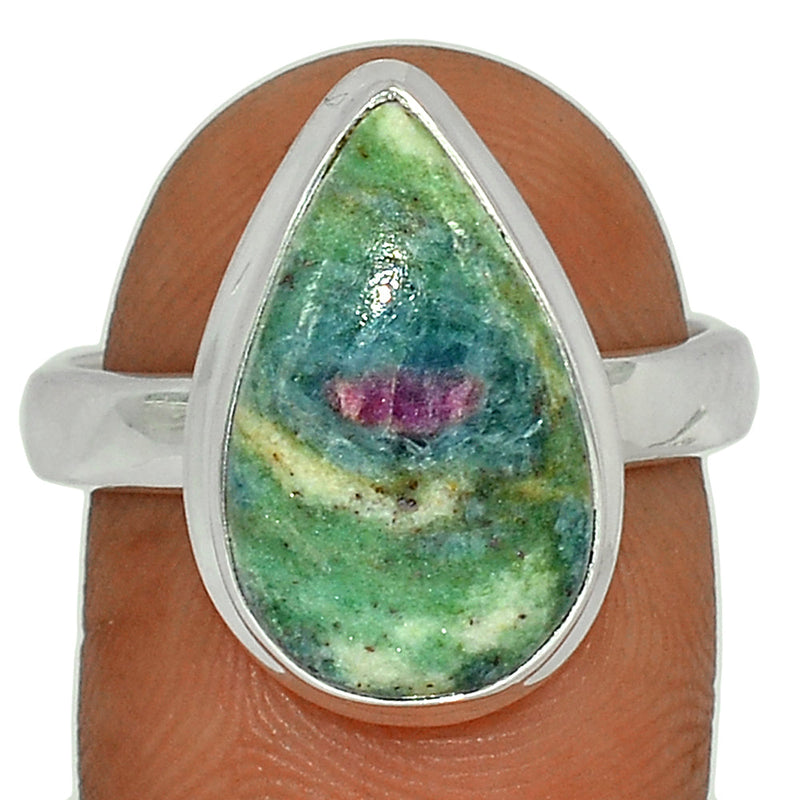 Ruby In Fuchsite Ring - RIFR1781