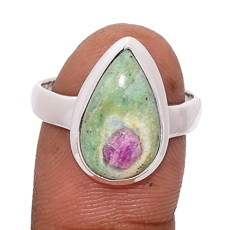 Ruby In Fuchsite Ring - RIFR1837