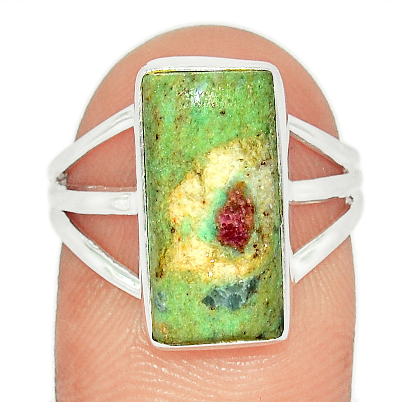 Ruby In Fuchsite Ring - RIFR1857