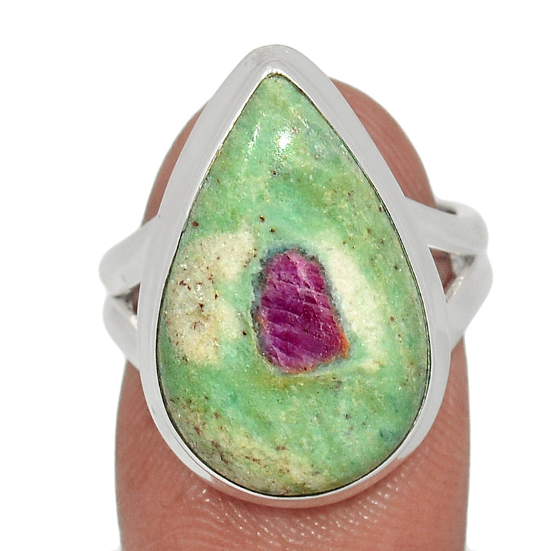 Ruby In Fuchsite Ring - RIFR2009