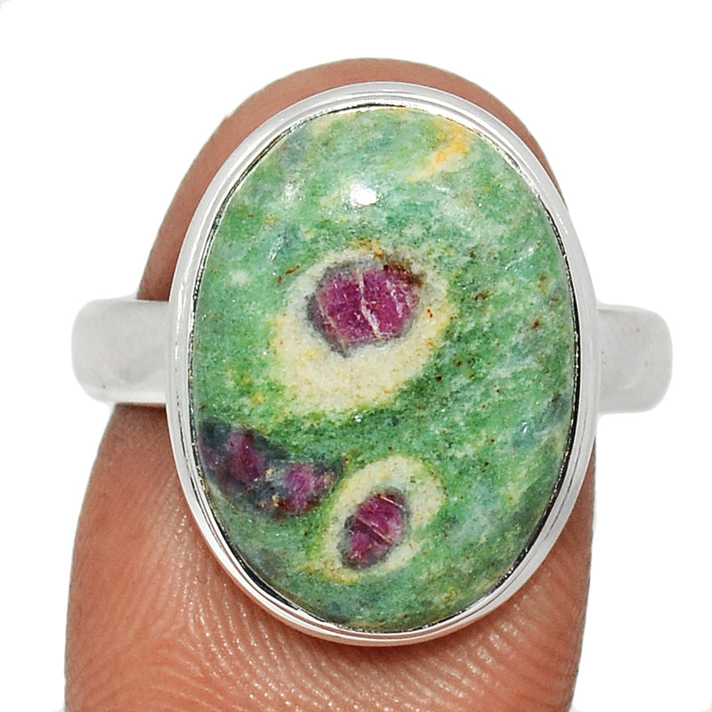 Ruby In Fuchsite Ring - RIFR2101