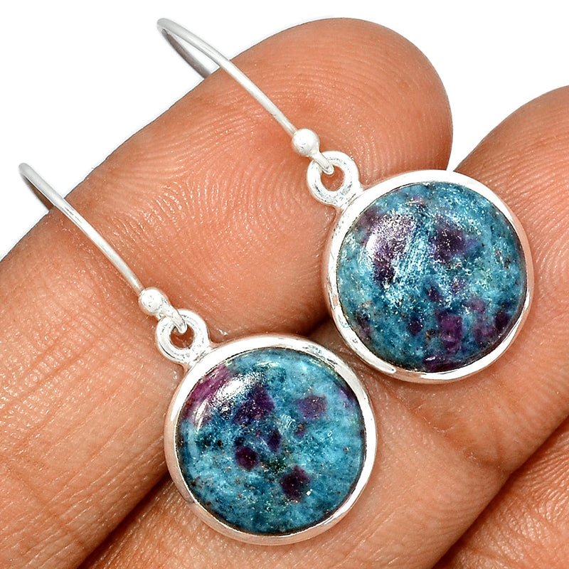 1.2" Ruby In Kyanite Earrings - RIKE167