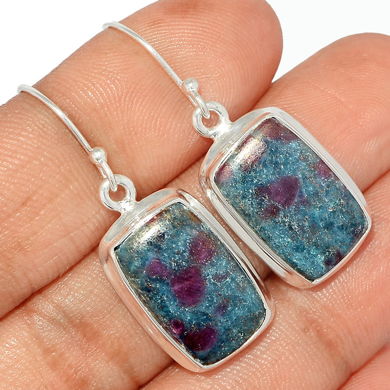 1.5" Ruby In Kyanite Earrings - RIKE234