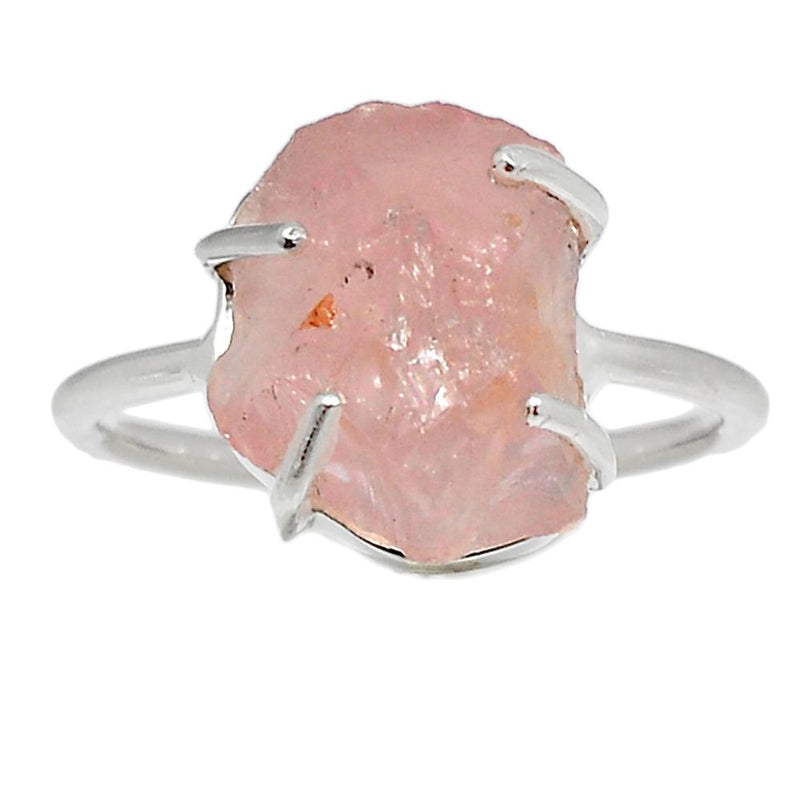 Claw - Rose Quartz Rough Ring - RQRR599