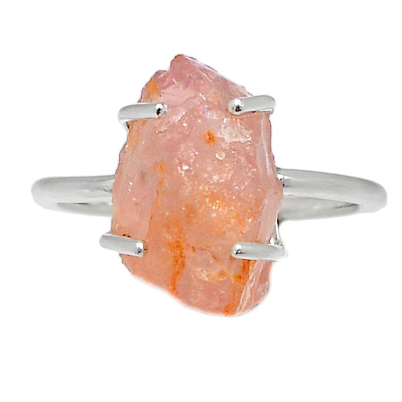 Claw - Rose Quartz Rough Ring - RQRR600