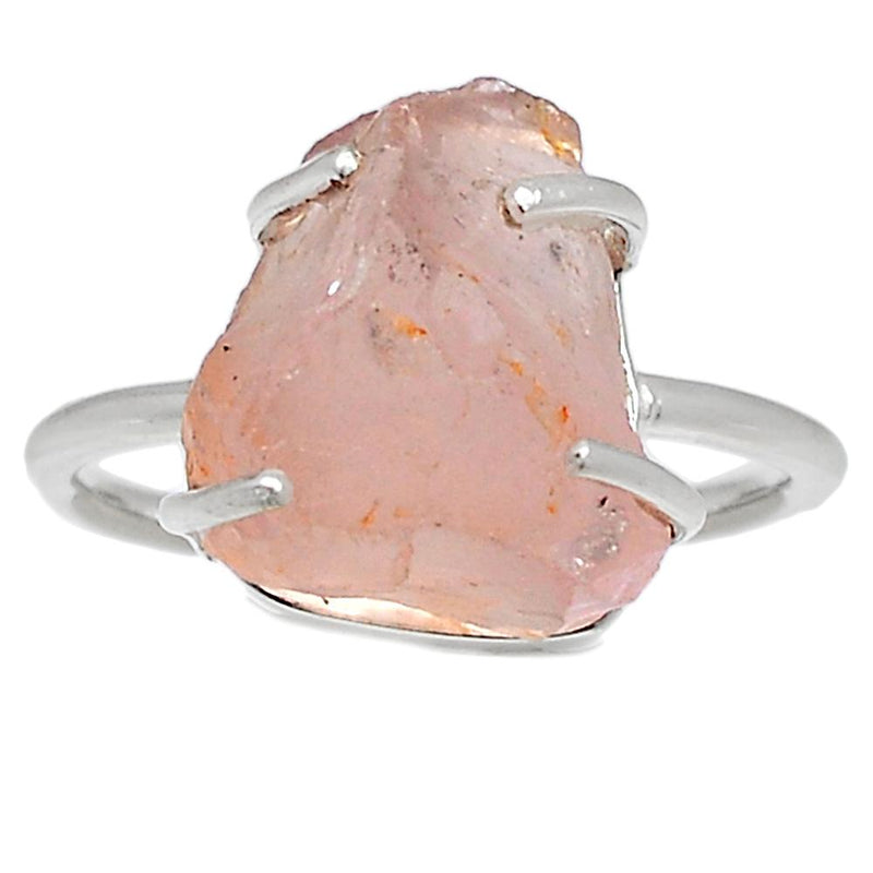 Claw - Rose Quartz Rough Ring - RQRR607