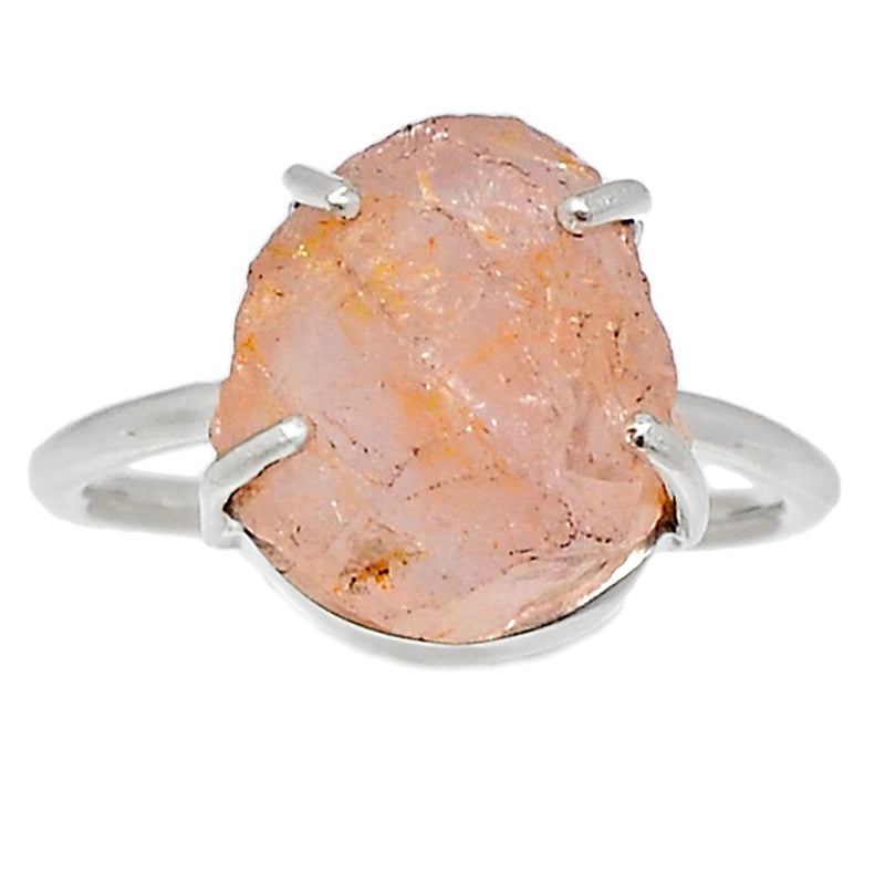 Claw - Rose Quartz Rough Ring - RQRR619