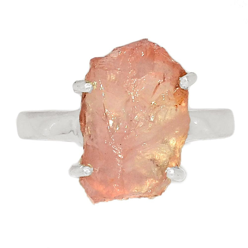 Claw - Rose Quartz Rough Ring - RQRR627