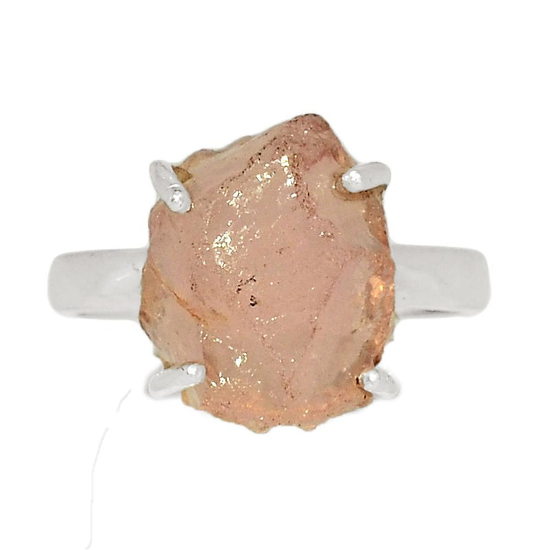 Claw - Rose Quartz Rough Ring - RQRR632