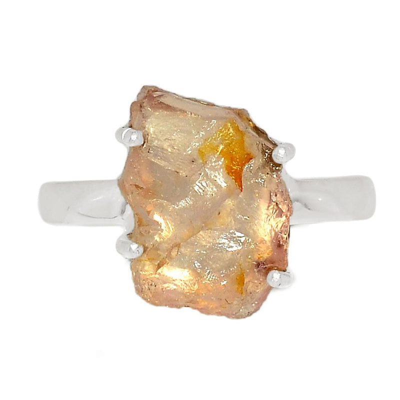 Claw - Rose Quartz Rough Ring - RQRR636