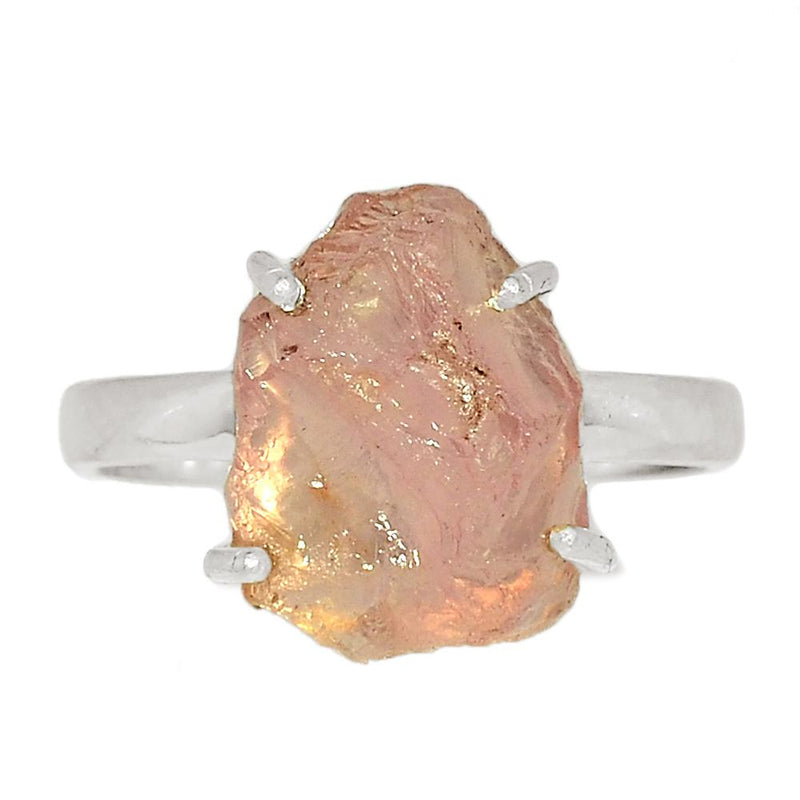 Claw - Rose Quartz Rough Ring - RQRR640