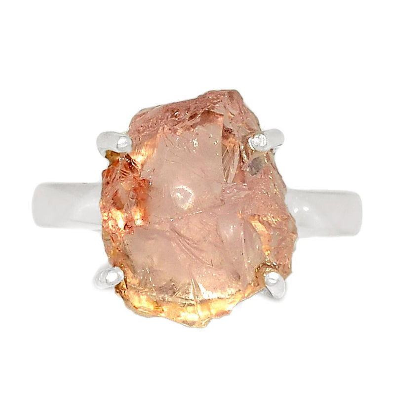 Claw - Rose Quartz Rough Ring - RQRR645