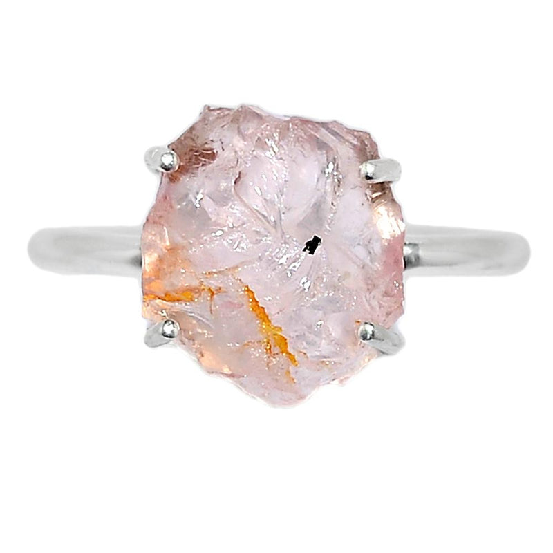 Claw - Rose Quartz Rough Ring - RQRR682