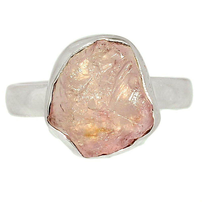 Rose Quartz Rough Ring - RQRR716