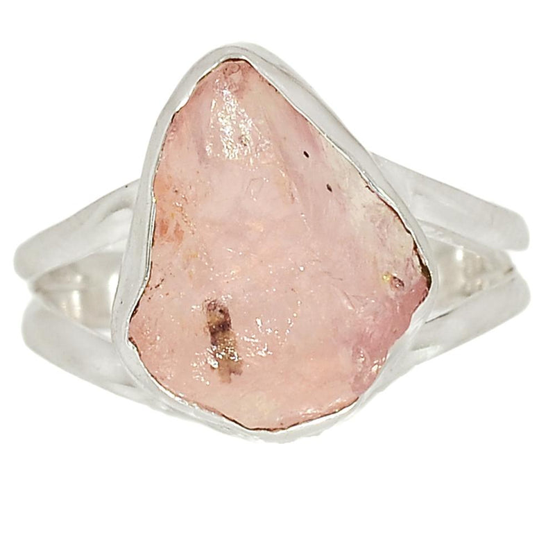 Rose Quartz Rough Ring - RQRR721