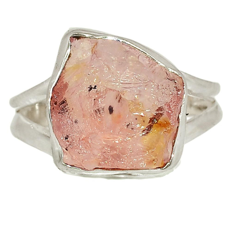 Rose Quartz Rough Ring - RQRR729